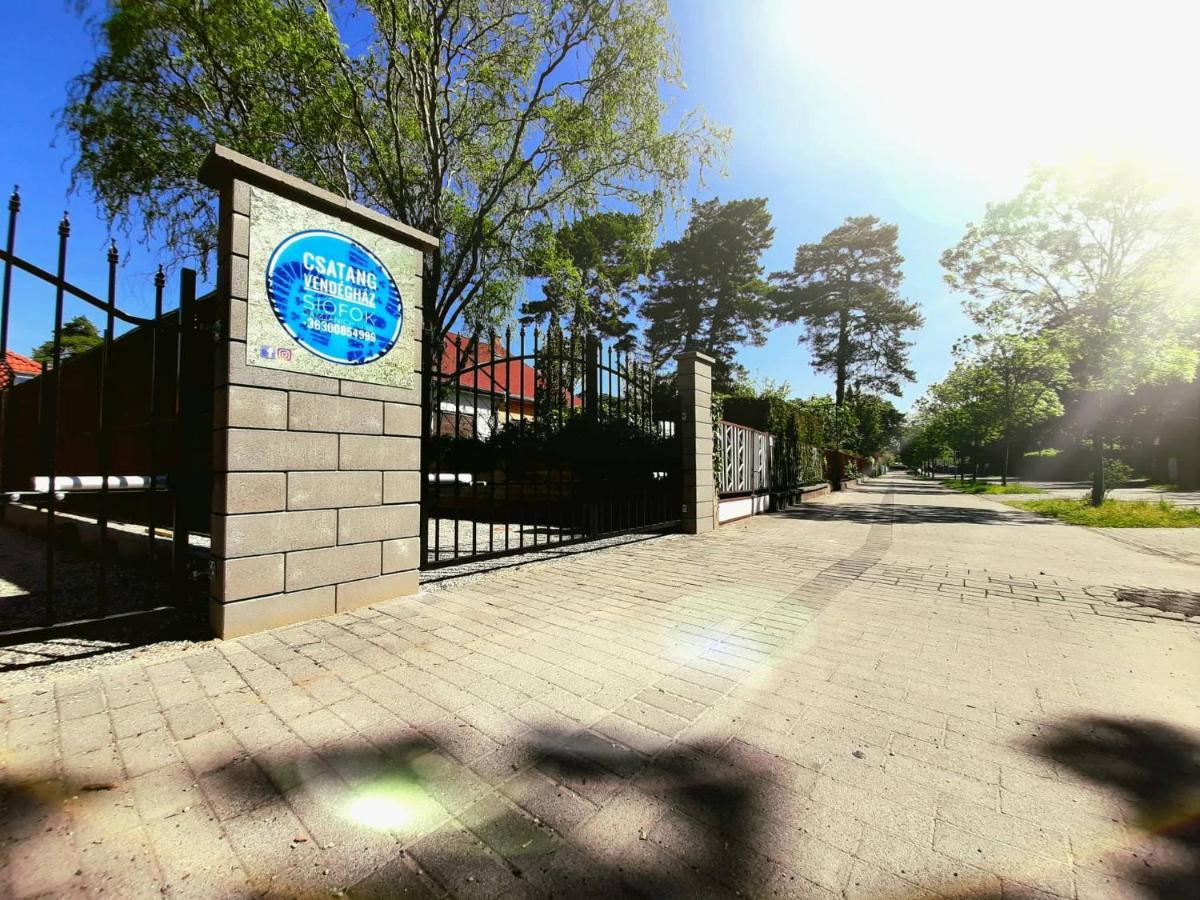 Csatang Vendeghaz Siófok Exterior foto